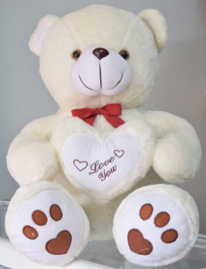 quà tặng valentine gấu ôm tim