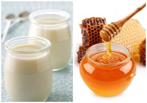 trị thâm do mụn bằng mật ong và sữa chua