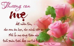 lời chúc 20-10 hay và ý nghĩa dành tặng mẹ