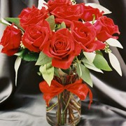 BÌNH HOA HỒNG ĐỎ HT016