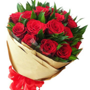 BÓ HOA HỒNG ĐỎ ĐẮM SAY HT156