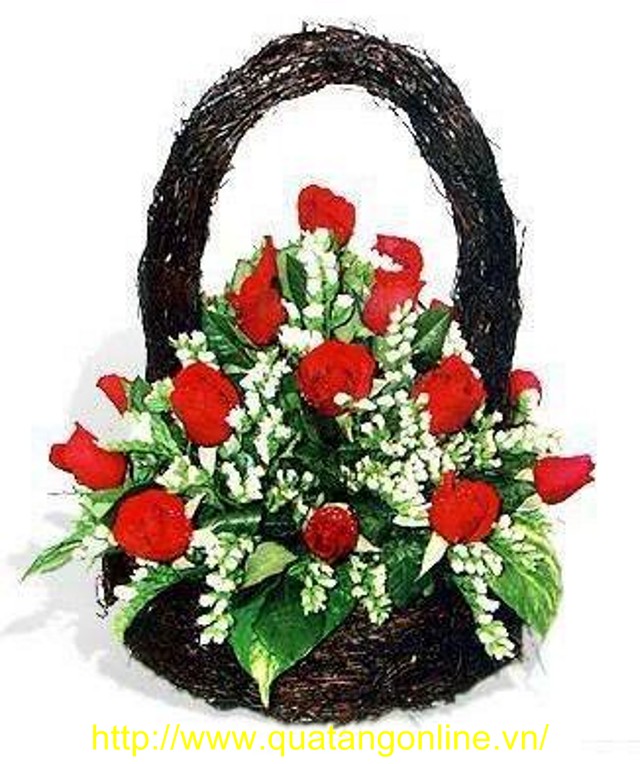 Giỏ Hoa Chúc Mừng - Hoa Sinh Nhật