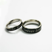 NHẪN ĐÔI HỢP KIM LOVE IS FOREVER TS229