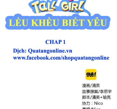 LỀU KHỀU BIẾT YÊU – CHAP 1