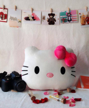 Gối mèo Hello Kitty TBGMHK xinh xắn