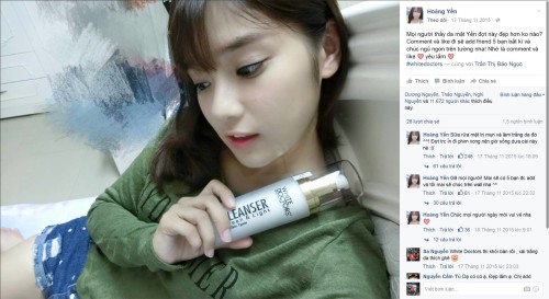 Bí kíp dưỡng da trong mùa mưa của Hoàng Yến Chibi