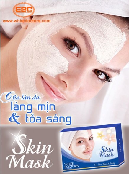 Mặt nạ tắm trắng da mặt White doctors - Skin mask