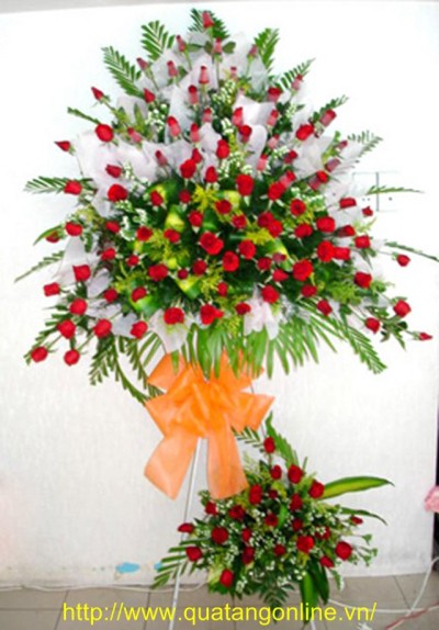 Kệ hoa chúc mừng khai trương